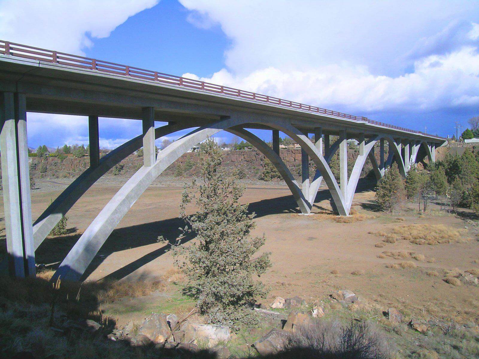 Maple Avenue Bridge in Redmond Oregon